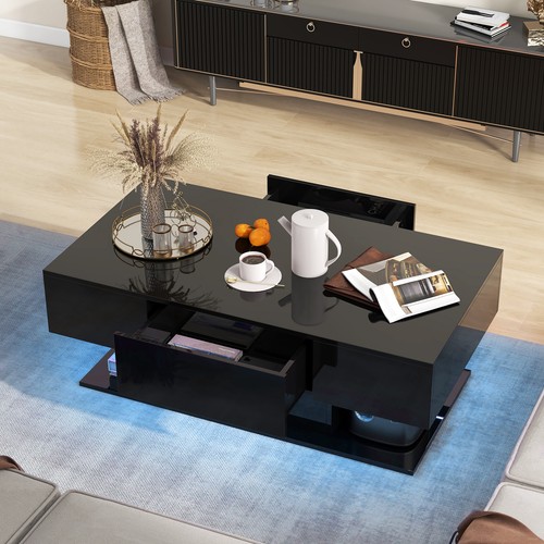 Modern high gloss led coffee - modern,
