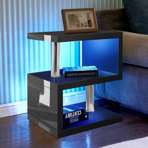High gloss coffee table - table, with