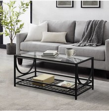 Modern Black Coffee Table