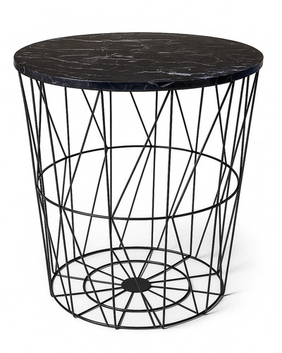 Modern round storage basket - modern,