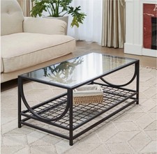 Modern Black Coffee Table