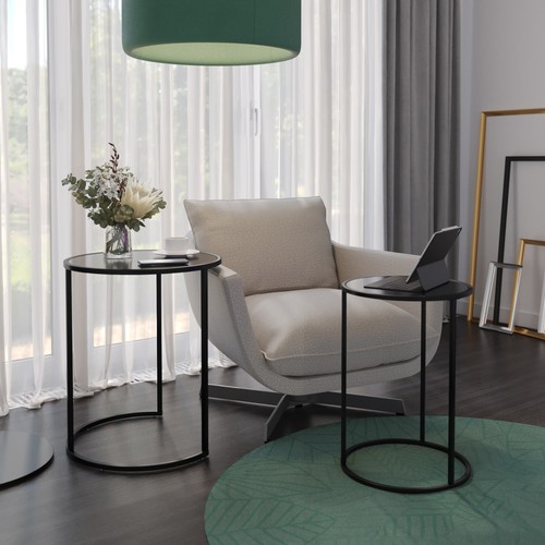 Piece round nesting - round, side