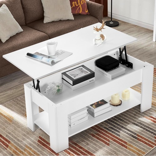 Wooden coffee table with - wooden,